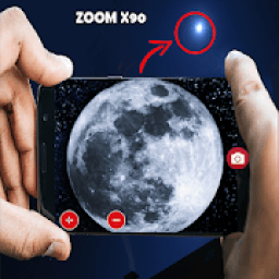 ikon Camera Super Zoom moon