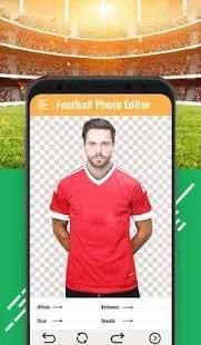 Football Photo Editor स्क्रीनशॉट 3
