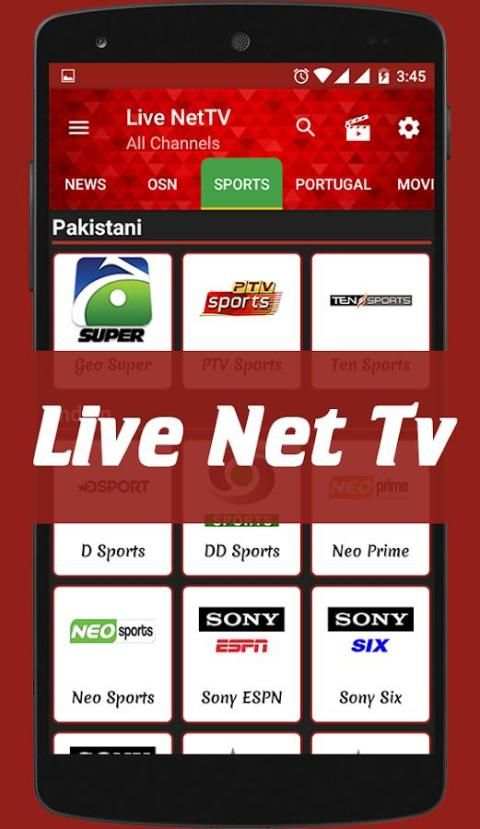 Live Nettv screenshot 3