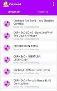 Cuphead Songs Lyrics screenshot 4