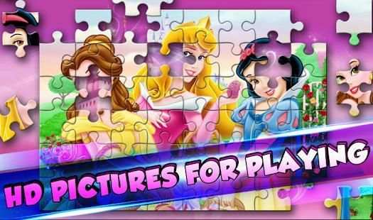 Disney Princess Puzzle Game For Girls स्क्रीनशॉट 1