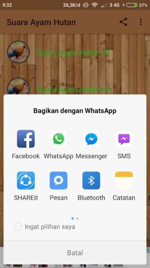 Suara Ayam Hutan screenshot 1