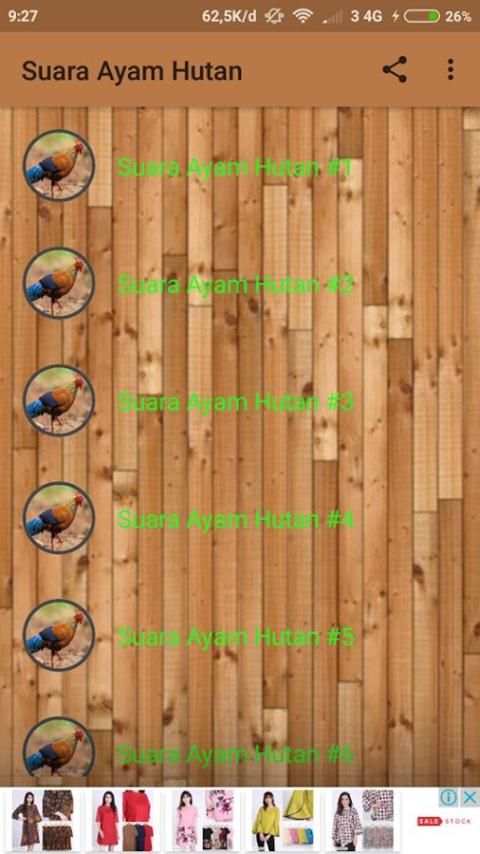 Suara Ayam Hutan screenshot 2