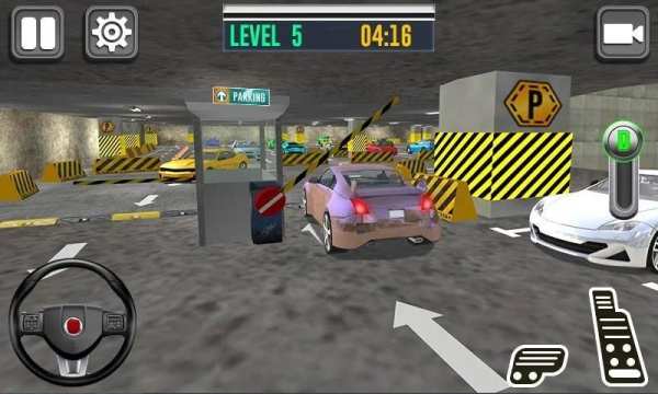 Realistic Auto Car Parking Dr. Driving In Garage स्क्रीनशॉट 2