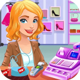 Super Shopping Mall Girls: Cashier Games icon