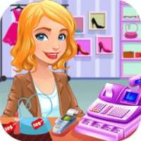 Super Shopping Mall Girls: Cashier Games logo