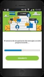 Recuperar mensajes de Facebook screenshot 1