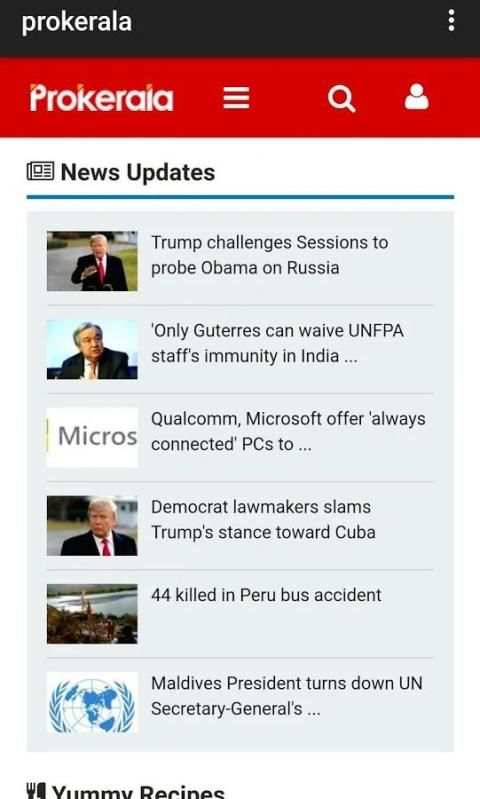 -Prokerala-Health, Travel, Astrology, News screenshot 2