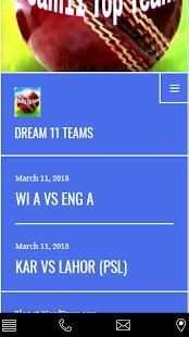 Dream11 Teams screenshot 1