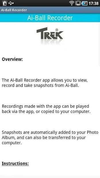 Ai-Ball AV Recorder screenshot 2