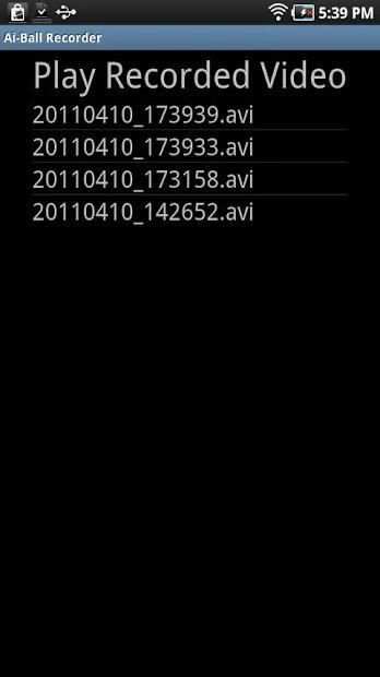 Ai-Ball AV Recorder screenshot 3