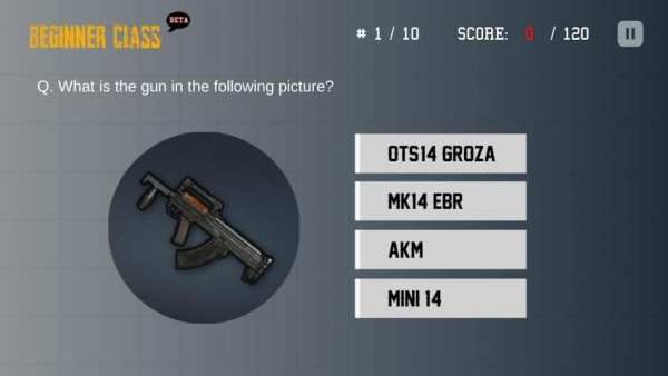 PUBG Quiz Mobile screenshot 1