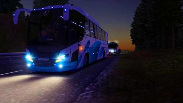 Bus simulator lintas Jawa screenshot 1