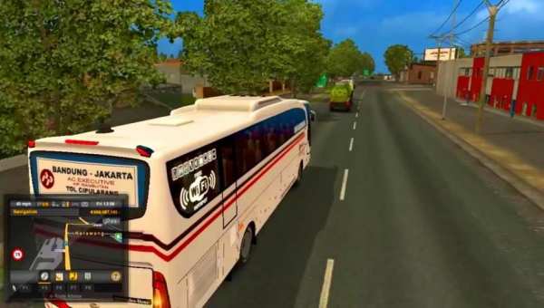 Bus simulator lintas Jawa screenshot 2