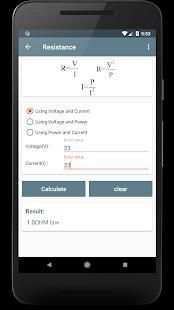 electrical calculation formula screenshot 1