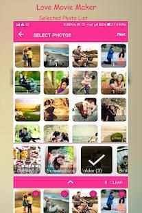 Love Video Maker with Music - Love Slideshow Maker स्क्रीनशॉट 2