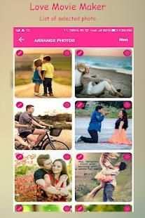 Love Video Maker with Music - Love Slideshow Maker स्क्रीनशॉट 4