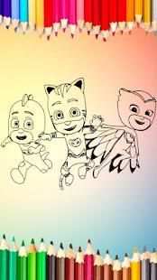 How To PJ Coloring Masks 2018 screenshot 4