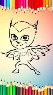 How To PJ Coloring Masks 2018 screenshot 1