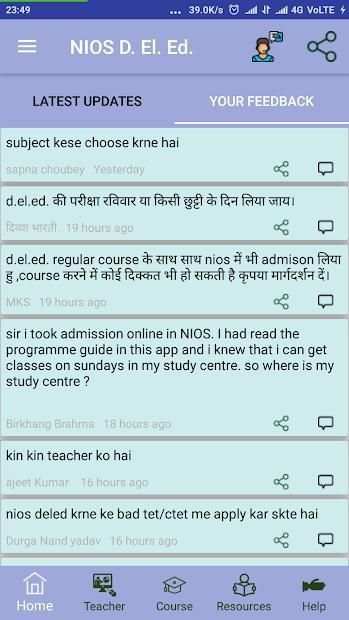 NIOS D. EL. Ed. Course screenshot 7