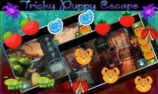 Kavi Game -427- Tricky Puppy Escape Game screenshot 1