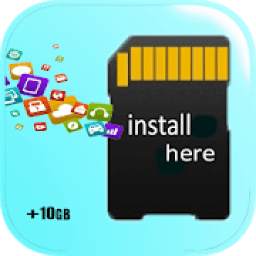 Install Apps On Free Sd Card- +10 GB
