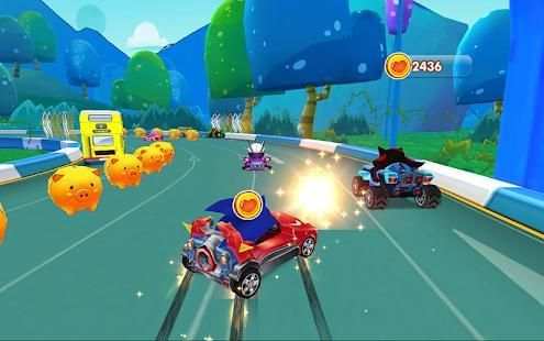 Sonic Super Race: Kart Drift Car Racing Game screenshot 3