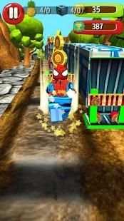 Subway Lego Spider-Run Adventure screenshot 6