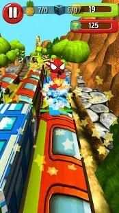 Subway Lego Spider-Run Adventure screenshot 5