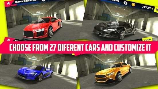 Traffic Racer 2018 - Free Car Racing Games स्क्रीनशॉट 7