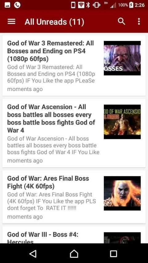 God Of War Battle Game Video HD screenshot 4