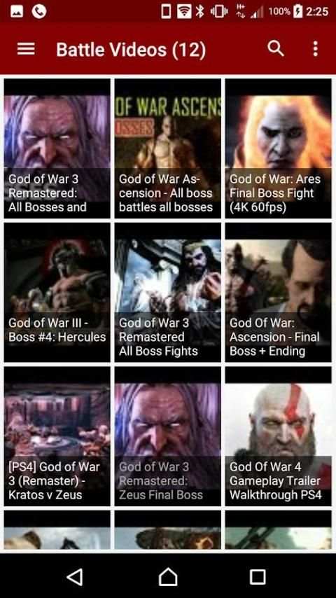 God Of War Battle Game Video HD screenshot 5