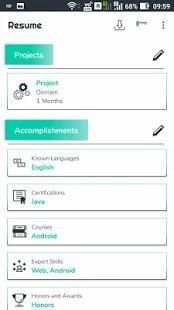 Resume - Create, Build and Download for Free screenshot 4