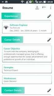 Resume - Create, Build and Download for Free screenshot 3