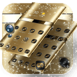 Gold Curve Luxury Design Theme आइकन