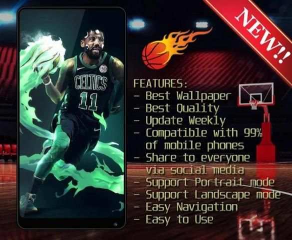 Kyrie Irving Wallpaper HD 4K * screenshot 4