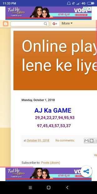 Satta game स्क्रीनशॉट 2