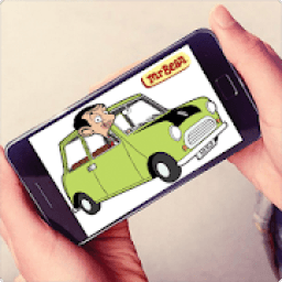 Cartoon of Mr Bean Video icon
