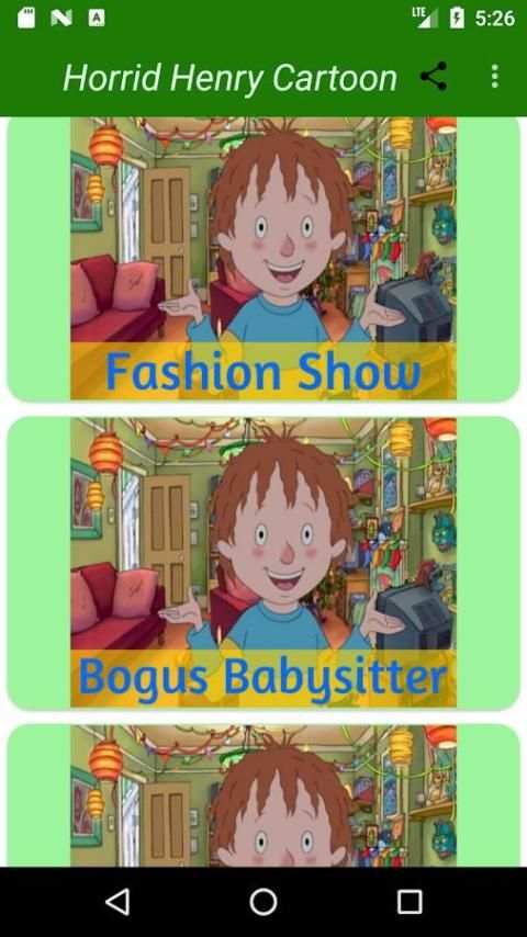 Horrid Henry Cartoon screenshot 5