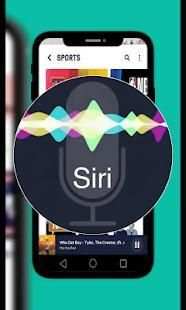 Radio and Siri for Android voice command screenshot 2