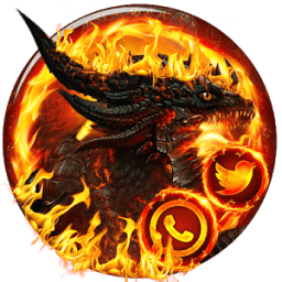 Fire Dragon Anger Theme आइकन