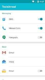 TeslaUnread for Nova Launcher स्क्रीनशॉट 2