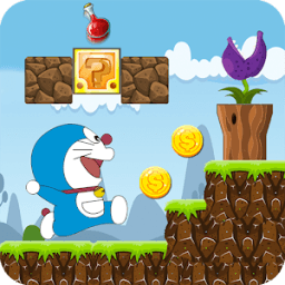Super Doraemon Adventure Game Jungle icon
