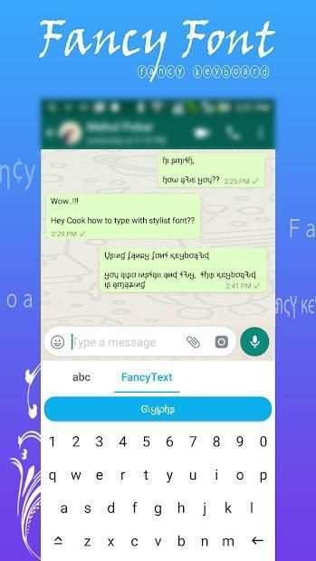 Fancy Stylish Fonts Keyboard स्क्रीनशॉट 7