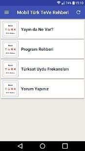 Mobil Turk TeVe Rehberi screenshot 6