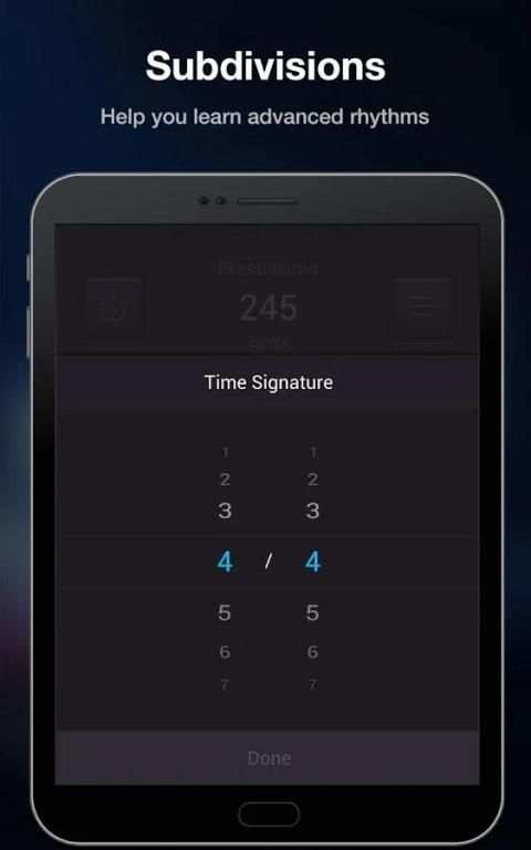 Metronome Beats Pro For Beginner : Tempo & Rhythm screenshot 2
