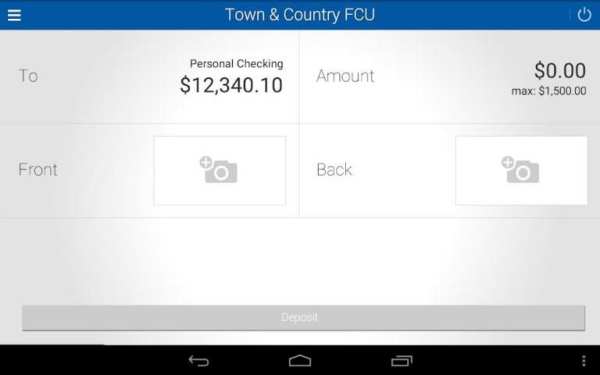 Town & Country FCU Mobile скриншот 2