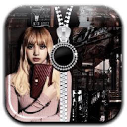 ikon BlackPink Lockscreen Zipper