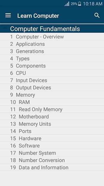 Learn computer screenshot 4