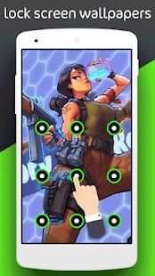 Fort battle lock screen royal fortnte wallpapers screenshot 6